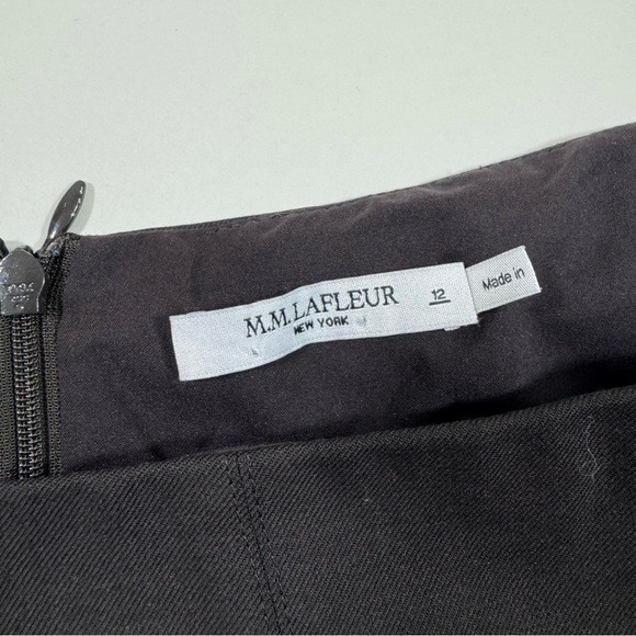 MM Lafleur The Rivka Top Washable Wool Twill Haze - Picture 8 of 10